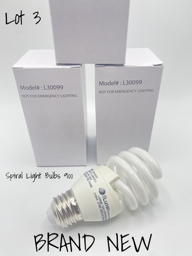 Lot cfl 13w half full - lot, 3