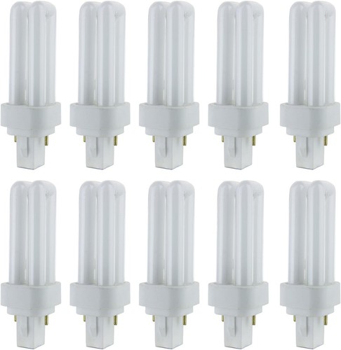 10pack cfl double shaped - 10pack, u-shaped