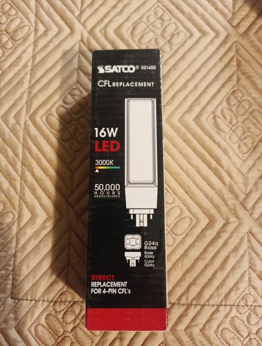 Satco cfl replacement - cfl, 16w