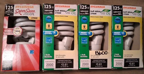 Sylvania cfl soft white 125 - sylvania,