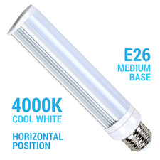 8W =13W =18W Horizontal PL LED