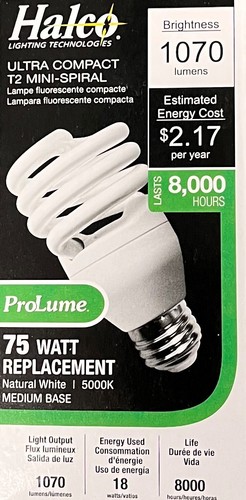 75w replacement 18w 000k - 75w,