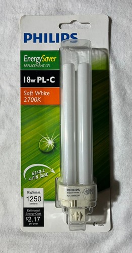 Philips 18w soft white - philips, pl-c,