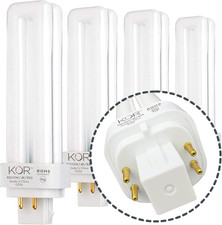 (Pack of 4 13W CFL Double Tube