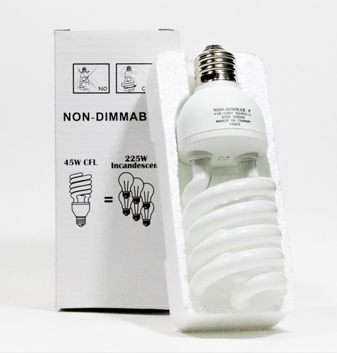 Compact fluorescent bulb - (cfl),