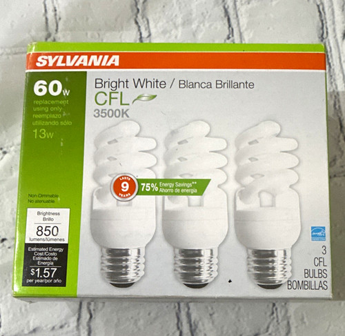Sylvania cfl spiral - sylvania, bulb